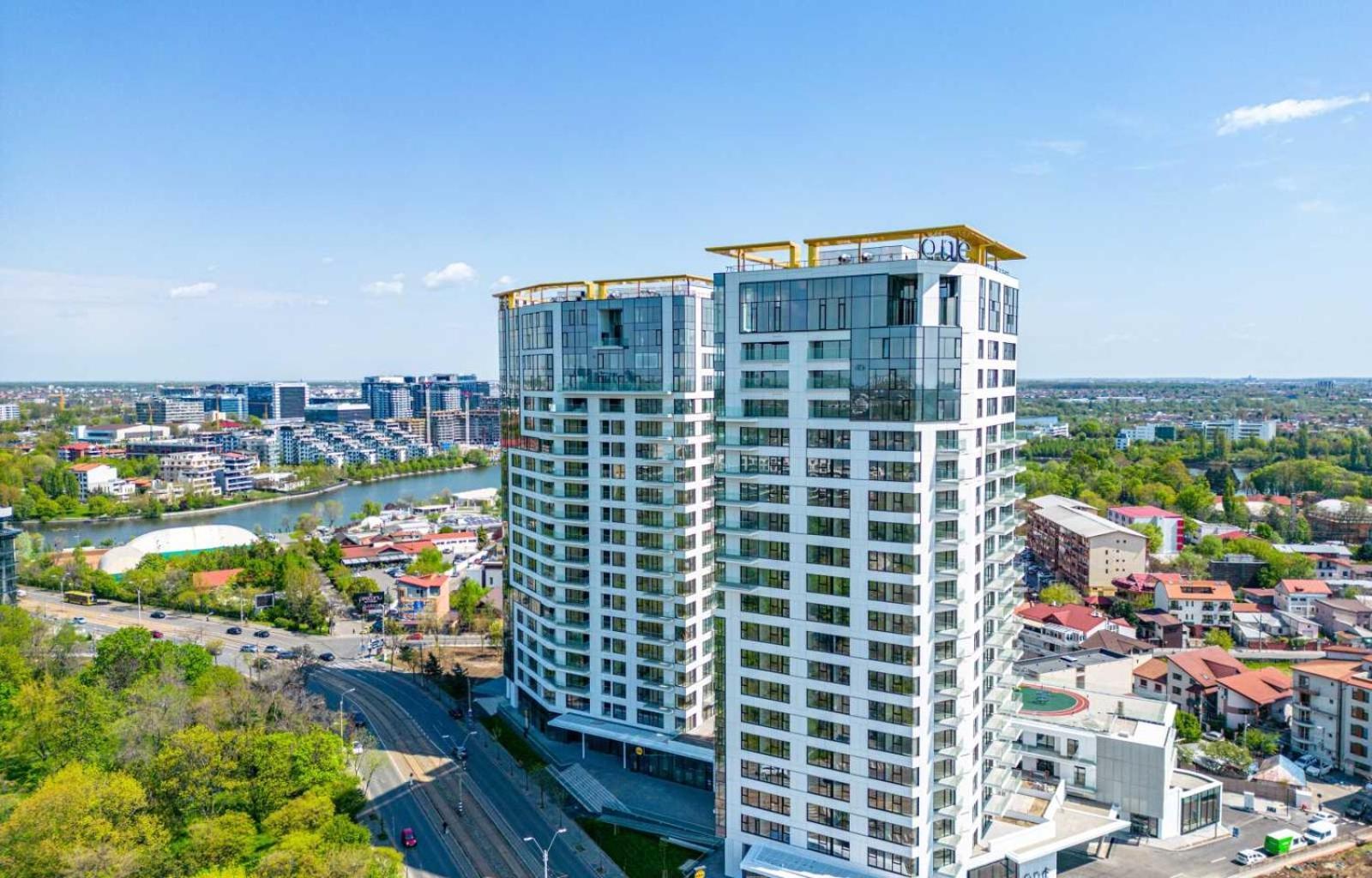 One Verdi Park Exclusive Apartments - Panoramic View & Private Parking Бухарест Экстерьер фото